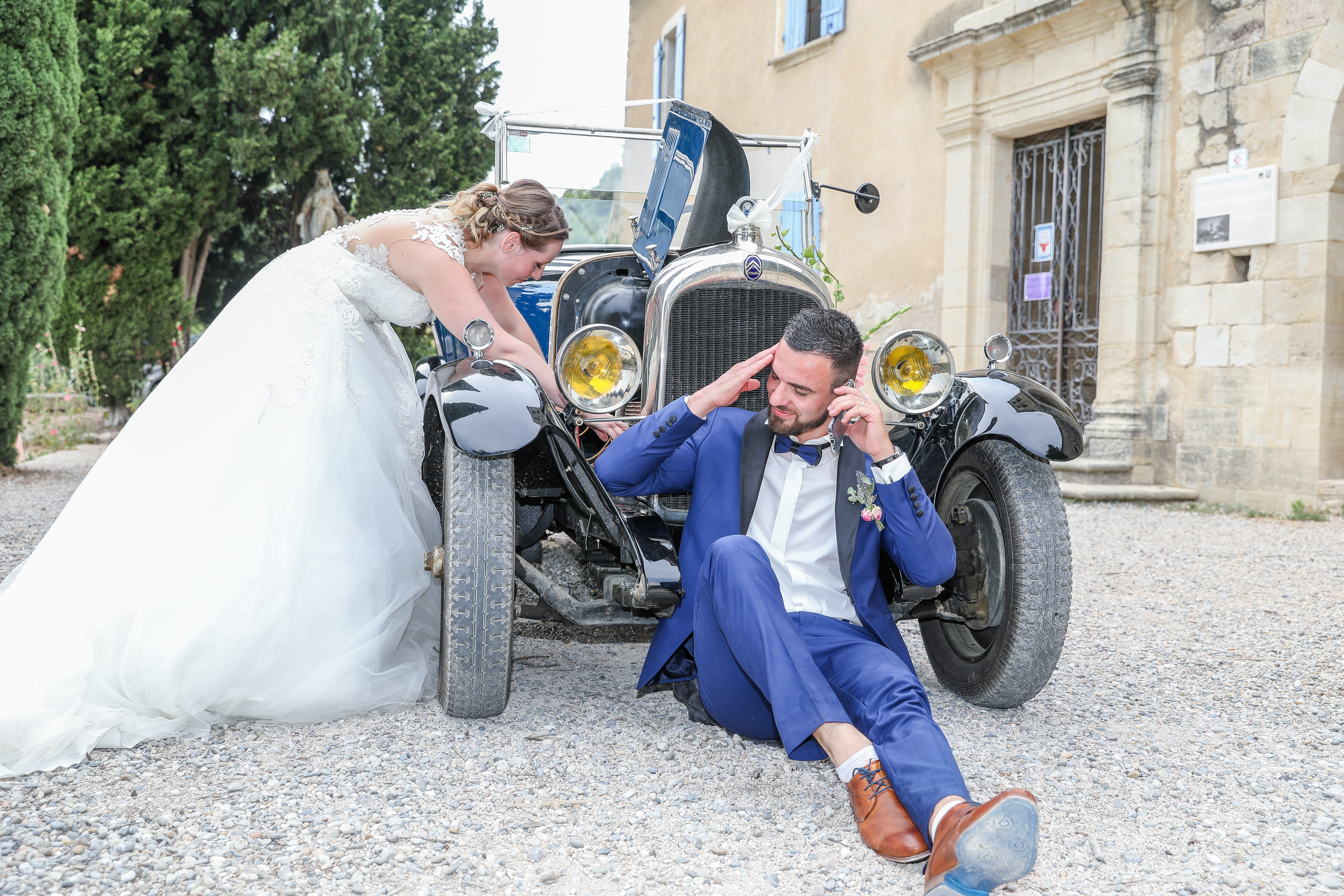 mariage aubignan beaumes de venise vaucluse